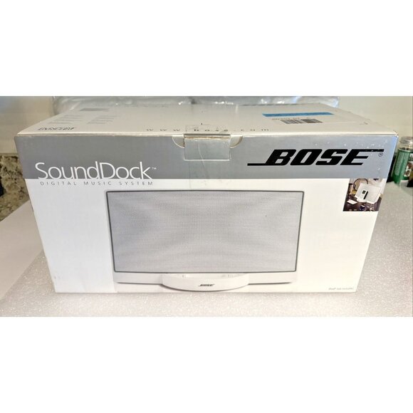 Bose SoundDock Digital Music System White 277378-129 Complete In Box - Picture 1 of 7